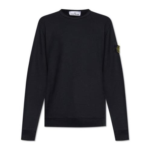 Sweatshirt med logo