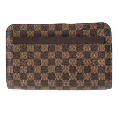 Pre-owned Canvas louis-vuitton-tasker