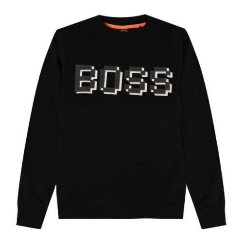 Sort Herre Sweatshirt