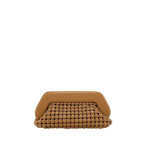 Karamel Knuder Clutch Taske Vegansk Stof