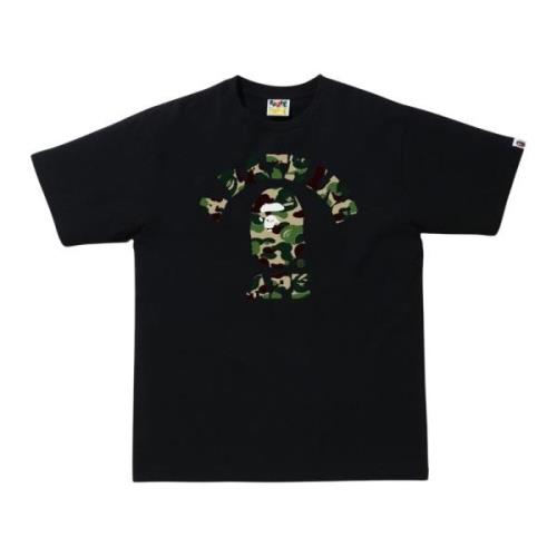 Camo College Tee Sort/Grøn