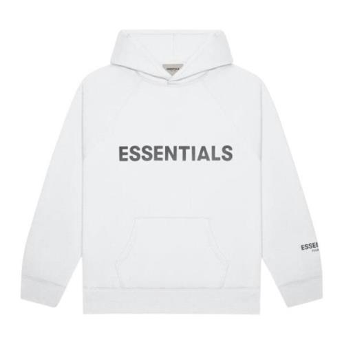 Hvid Essentials Hoodie Begrænset Oplag