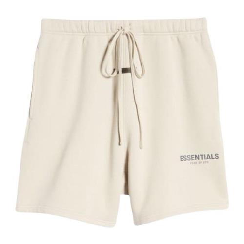 Essentials Sweatshort Stone/Oat Begrænset Oplag