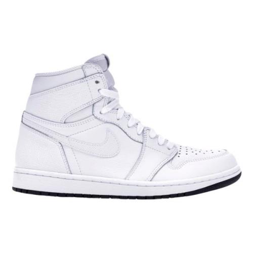 Hvid Retro Air Jordan 1 Begrænset Udgave