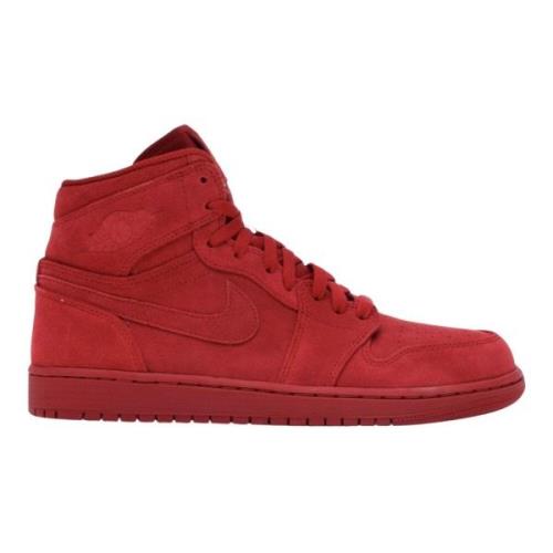 Rød Suede Air Jordan 1 Retro Begrænset Udgave