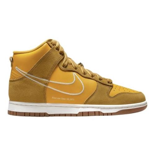 University Gold High Top Sneakers