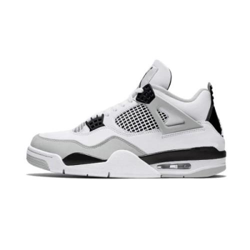 Militær Sort Jordan 4 Sneakers