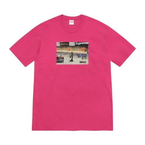 Begrænset udgave Thrasher Game Tee Pink