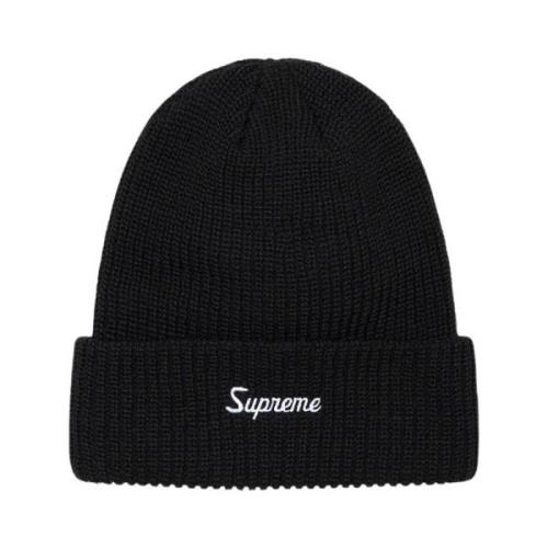 Sort Loose Gauge Beanie Begrænset Oplag