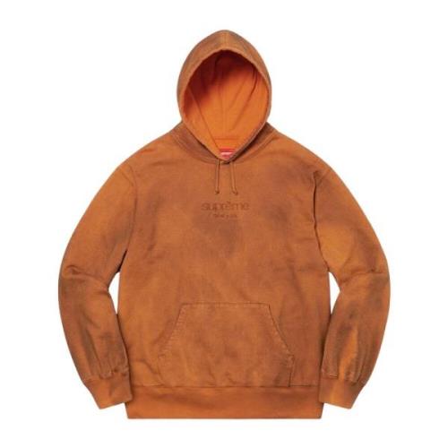 Orange Spray Hooded Sweatshirt Limited Edition