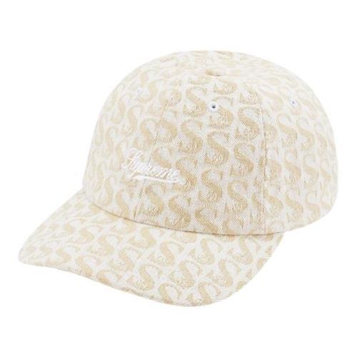 Monogram Denim 6-Panel Hat Tan