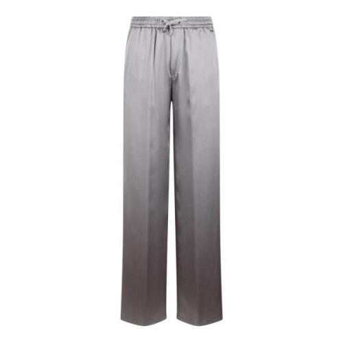 Satin Wide Leg Trousers