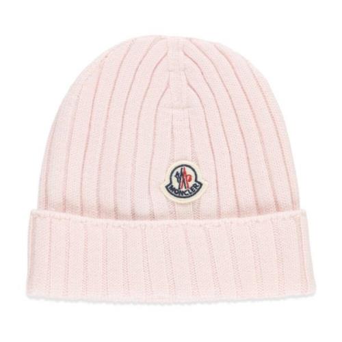 Baby Uld Beanie Hue Ribstrik Mønster