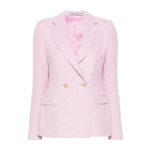 Pink Bouclé J-Albar Blazer