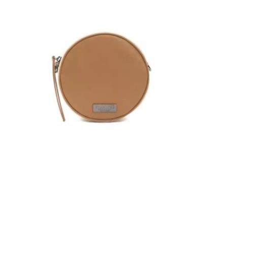 Brun Læder Crossbody Taske