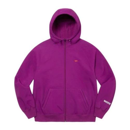 Vandafvisende Zip Up Hættetrøje Lilla FW21