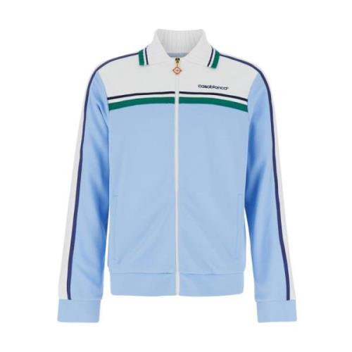 Blå Kontrast Yoke Track Jacket