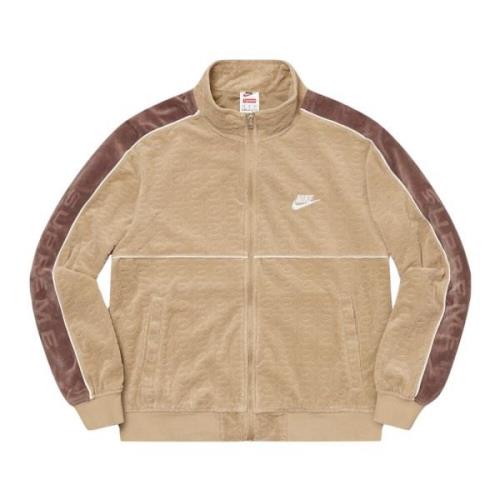 Begrænset udgave Velour Track Jacket Tan