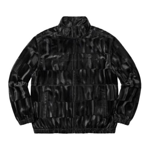 Velour Track Jacket Sort Limited Edition