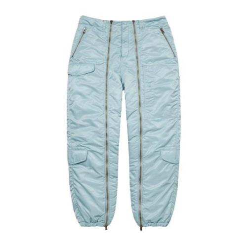 Begrænset udgave Nylon Flight Pant Light Blue