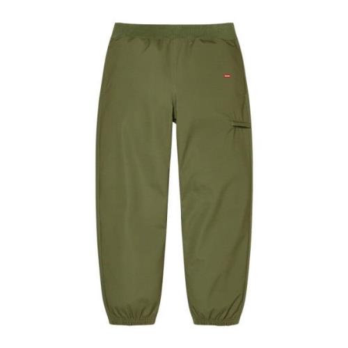 Vandafvisende Fleece Sweatpant Mørk Oliven