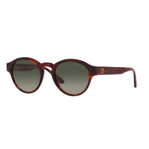 Rød Acetat Dame Solbrille