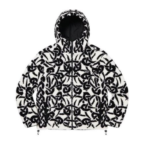 Celtic Knot Reversible Fleece Hooded Jacket