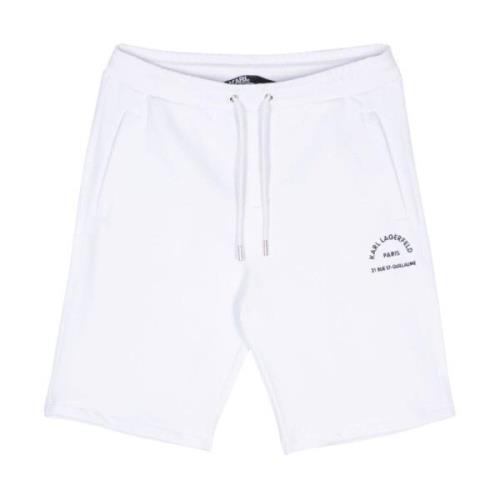 Broderet Logo Jersey Shorts