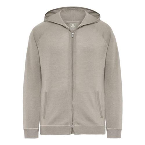 Merino Wool Full Zip Hoodie