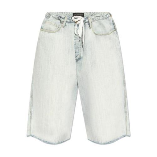 Denim Bermuda Shorts