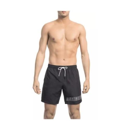 Elegant Badeshorts med Grafisk Print