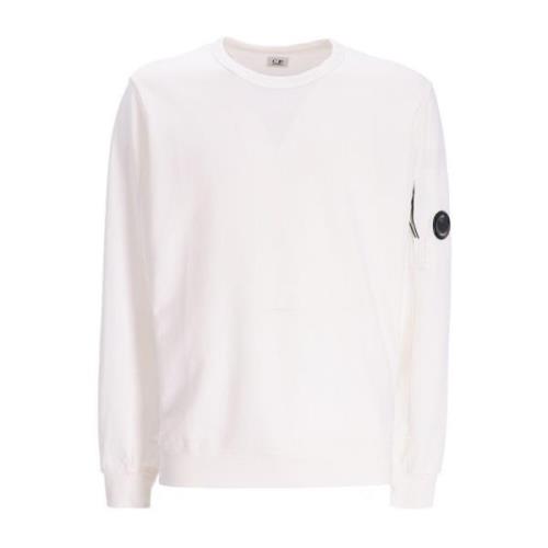 Hvid Let Fleece Crew Neck Sweatshirt