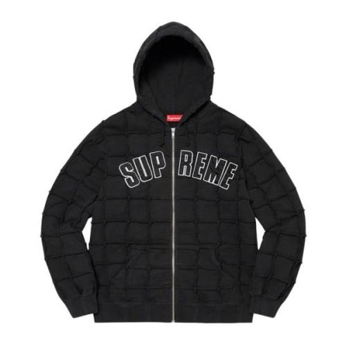 Begrænset udgave Patchwork Zip Up Hoodie