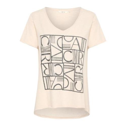 Blød T-shirt med Cool Print