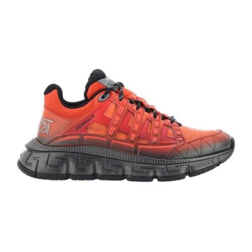 Orange Sneakers AW20 Stof Gummi