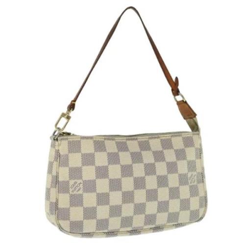 Pre-owned Canvas louis-vuitton-tasker