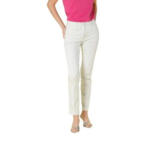 Slim Women's Chino Bukser i Lys Grøn