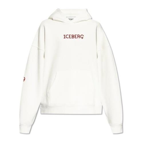 Sweatshirt med logo