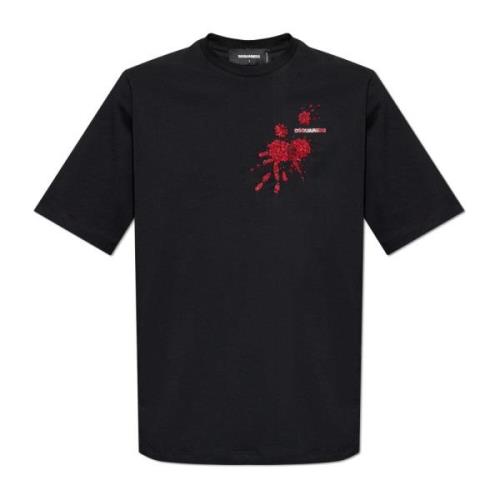 T-shirt med logo