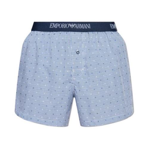 Boxershorts med ternet mønster