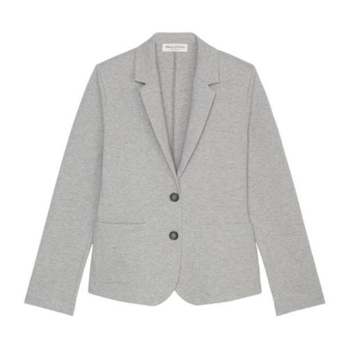 Almindelig jersey blazer