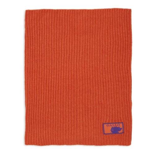 Orange Uld Cashmere Halsvarmer