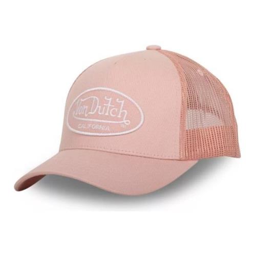 Pink Trucker Cap med Lof CB B7