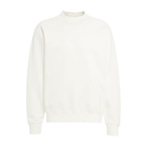 Hvid Broderet Sweatshirt AW24