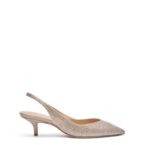 Elegant Slingback Pump med V-Cut Vamp