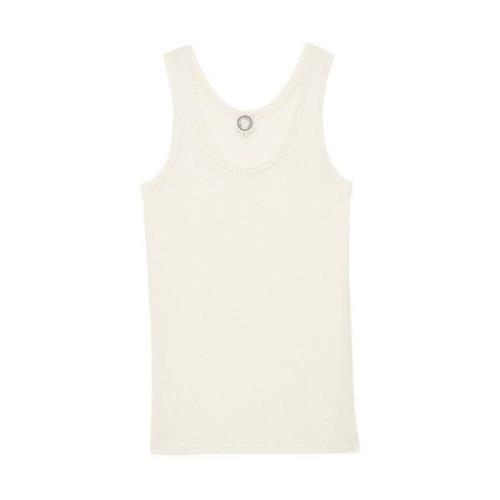 Amelie tank top i elfenben jersey