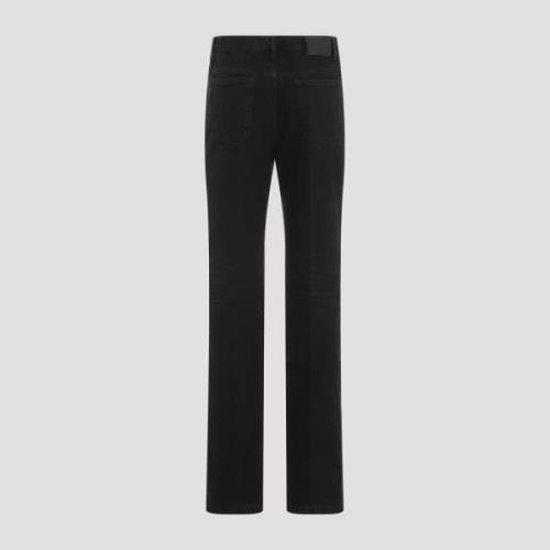 Carbon Black Straight Jeans