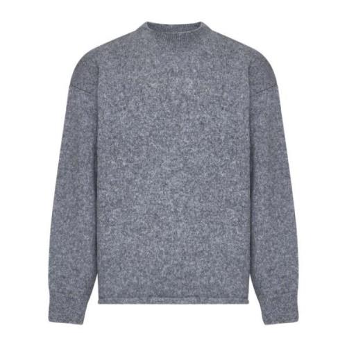 Grå Melange Sweater