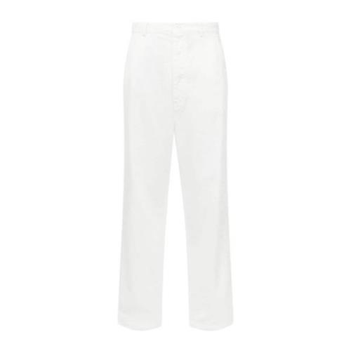 Bull Cotton Straight Leg Trousers