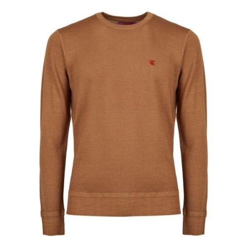 Luksus Uld Crew-Neck Sweater